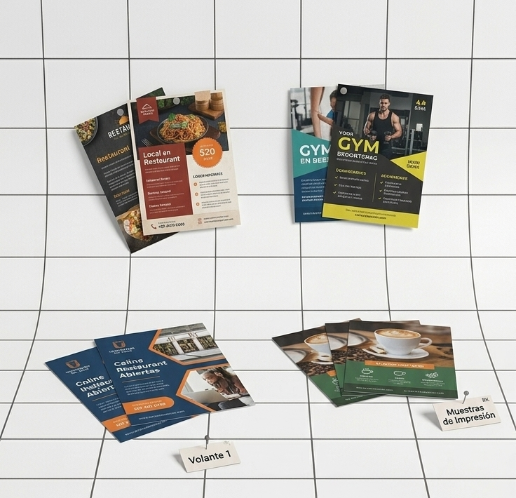 PUBLICIDAD Y ANIMACIÓN Flyers